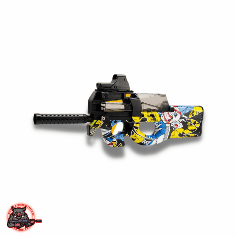 Submachine Gun In Orbeez P90 Yellow Orbeez Gun Shop